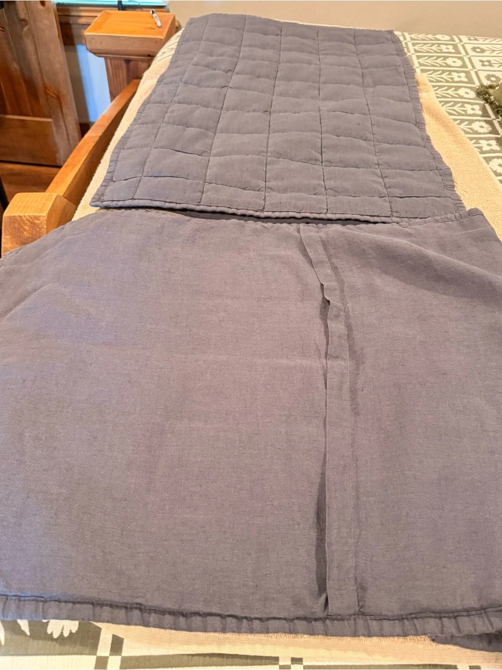 Quince European Linen Box Quilted Sham Set